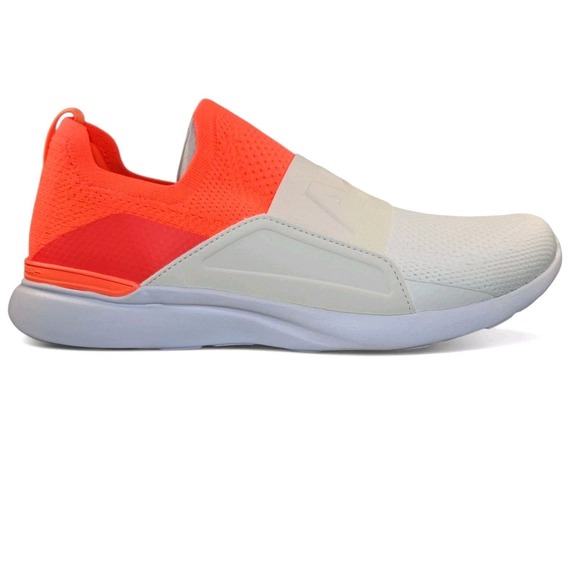 APL TechLoom Bliss Athletic Shoes Slip On Sneaker Bright Red Orange Size 9.5 NEW - Picture 8 of 8